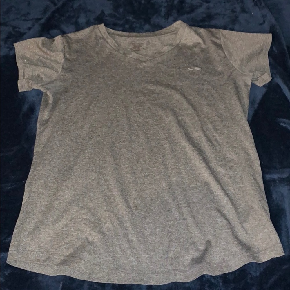 Gray shirt